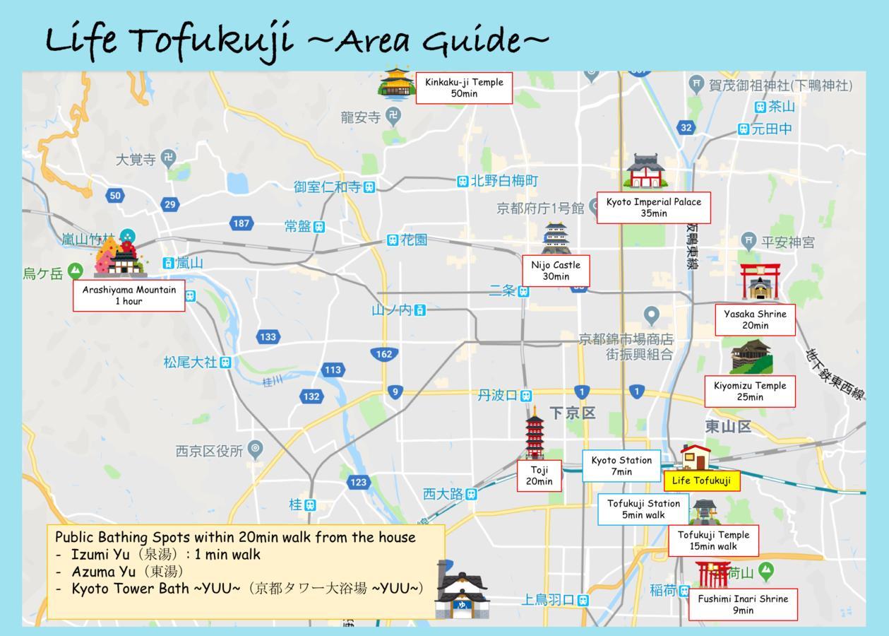 Life Tofukuji Villa Kyoto Bagian luar foto